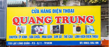 [QC_Mẫu 13] Thiết Kế – Gia Công Biển Quảng Cáo Chuyên Nghiệp Giá Tốt Nhất!