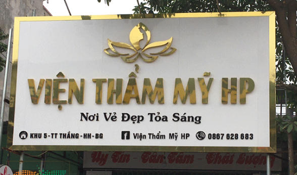 [CN_Mẫu 7] Thiết Kế – Gia Công Biển Quảng Cáo Dạng Chữ Nổi Chuyên Nghiệp Giá Tốt Nhất!