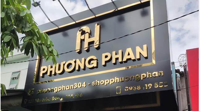 [CN_Mẫu 16] Thiết Kế – Gia Công Biển Quảng Cáo Dạng Chữ Nổi Chuyên Nghiệp Giá Tốt Nhất!