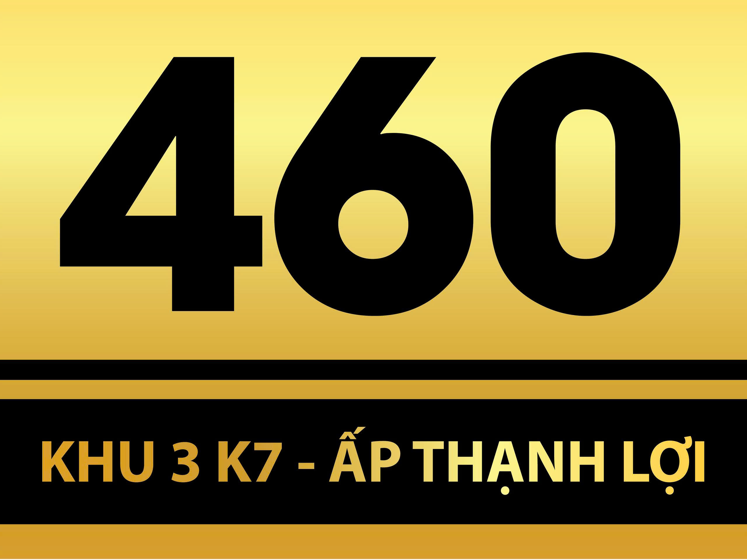 [SN-Alu-Mẫu 4] In bảng số nhà bền, đẹp